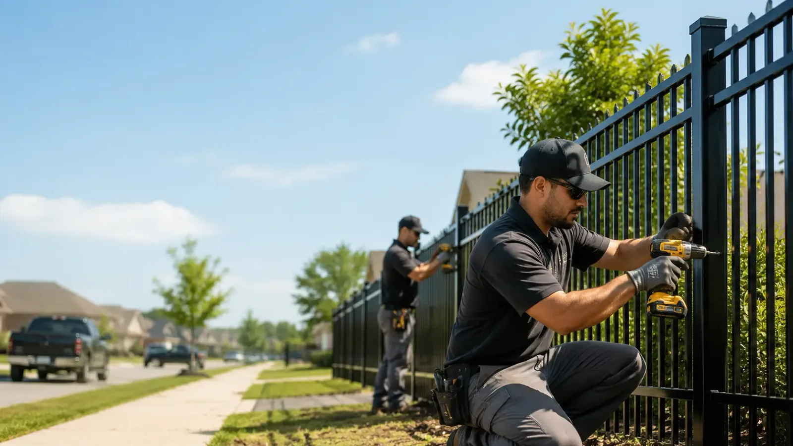 Metal Fence Installation in Buckhead, GA